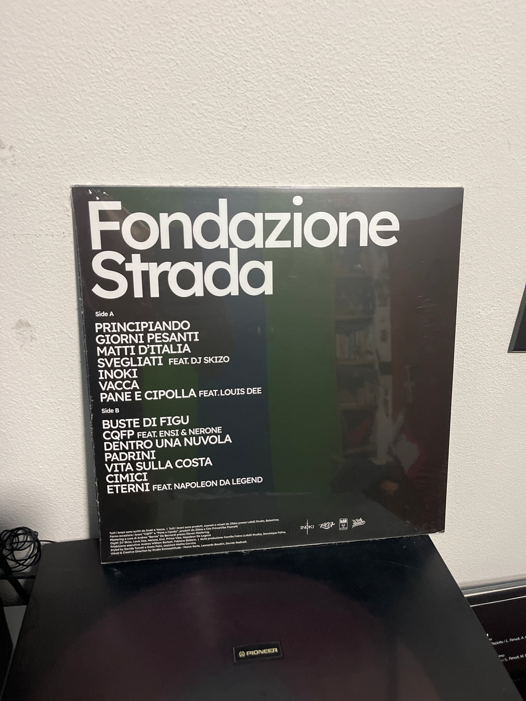 Fondazione strada, autografato (Inoki, Vacca)