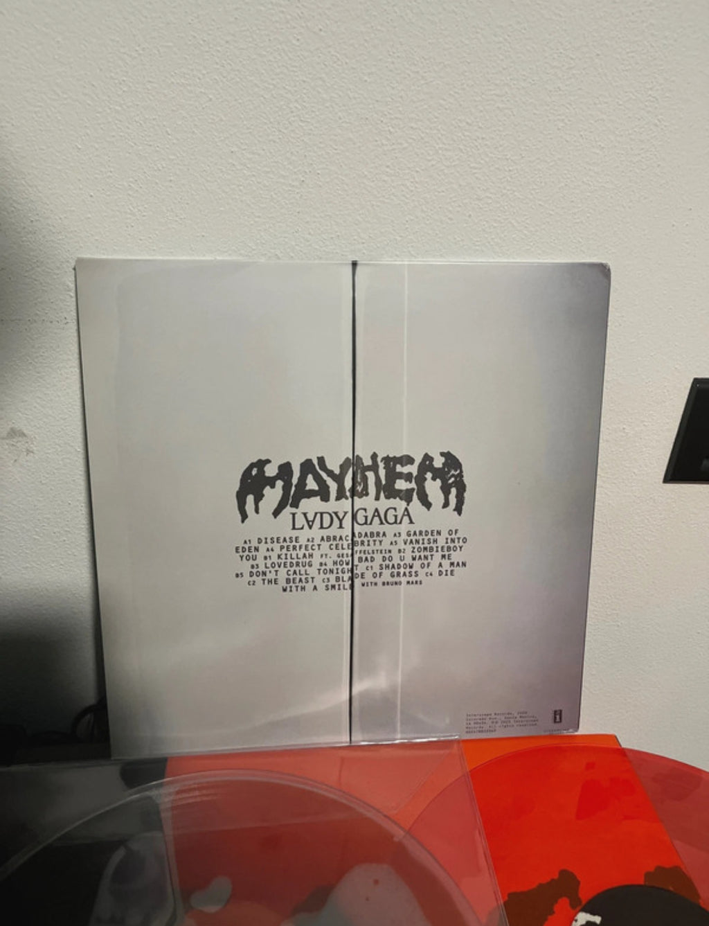 Mayhem, vinile liquido (Lady gaga)