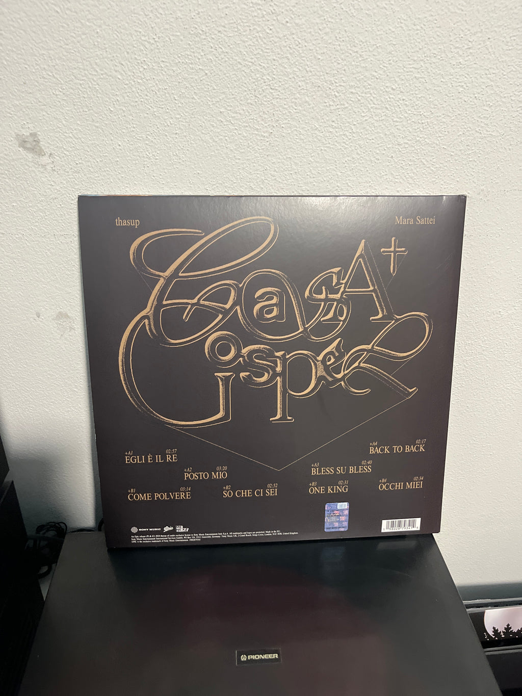 Casa gospel, autografato (Thasup, Mara sattei)