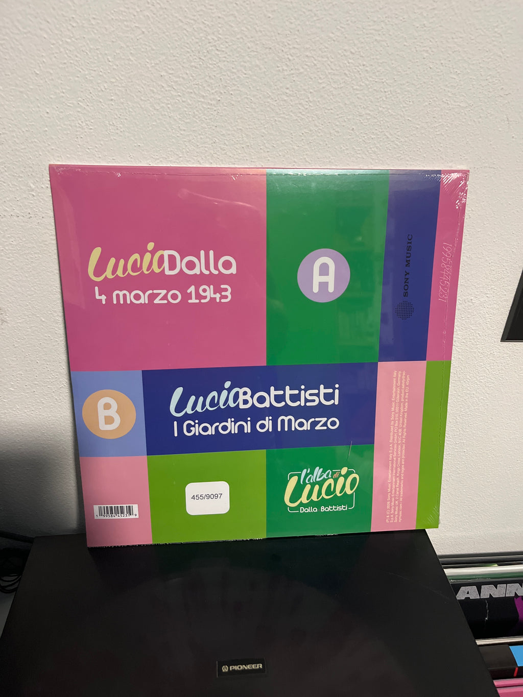 Vinile l’alba di Lucio Dalla & Battisti