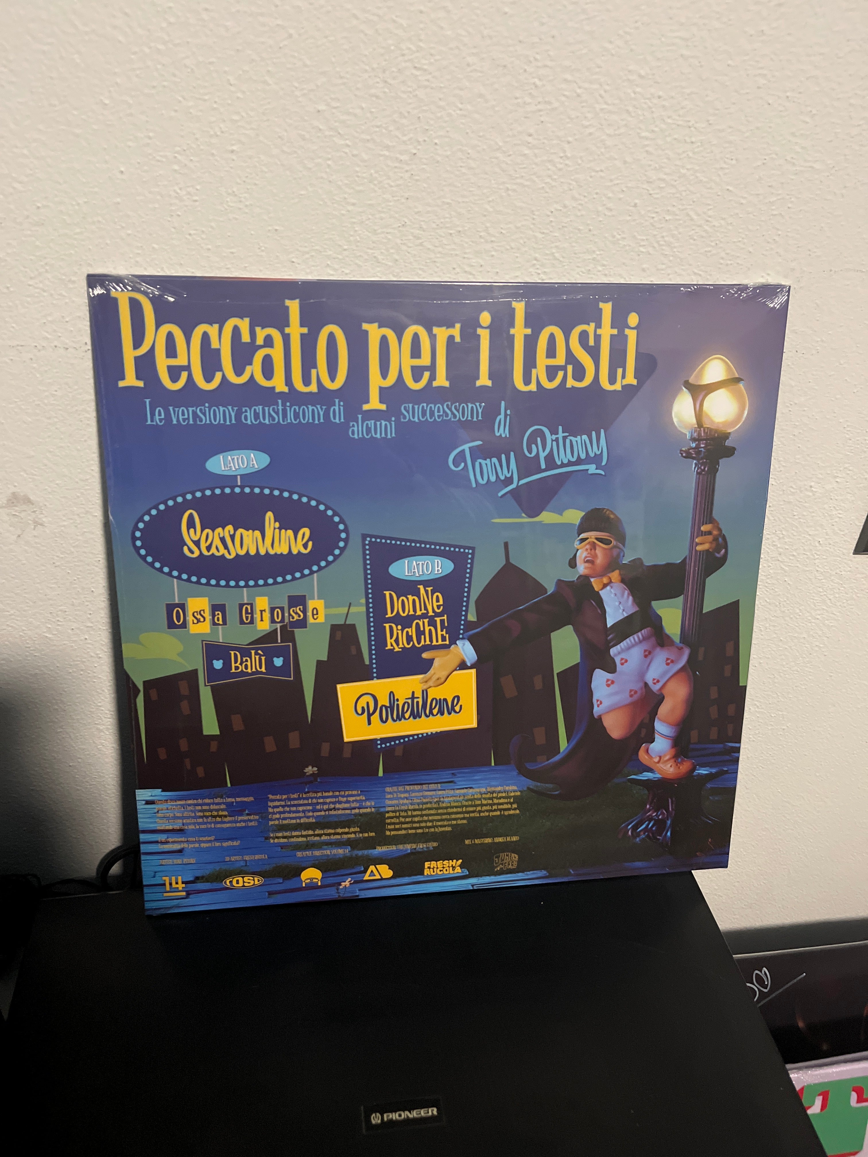 Peccato per i testi (Tony pitony)