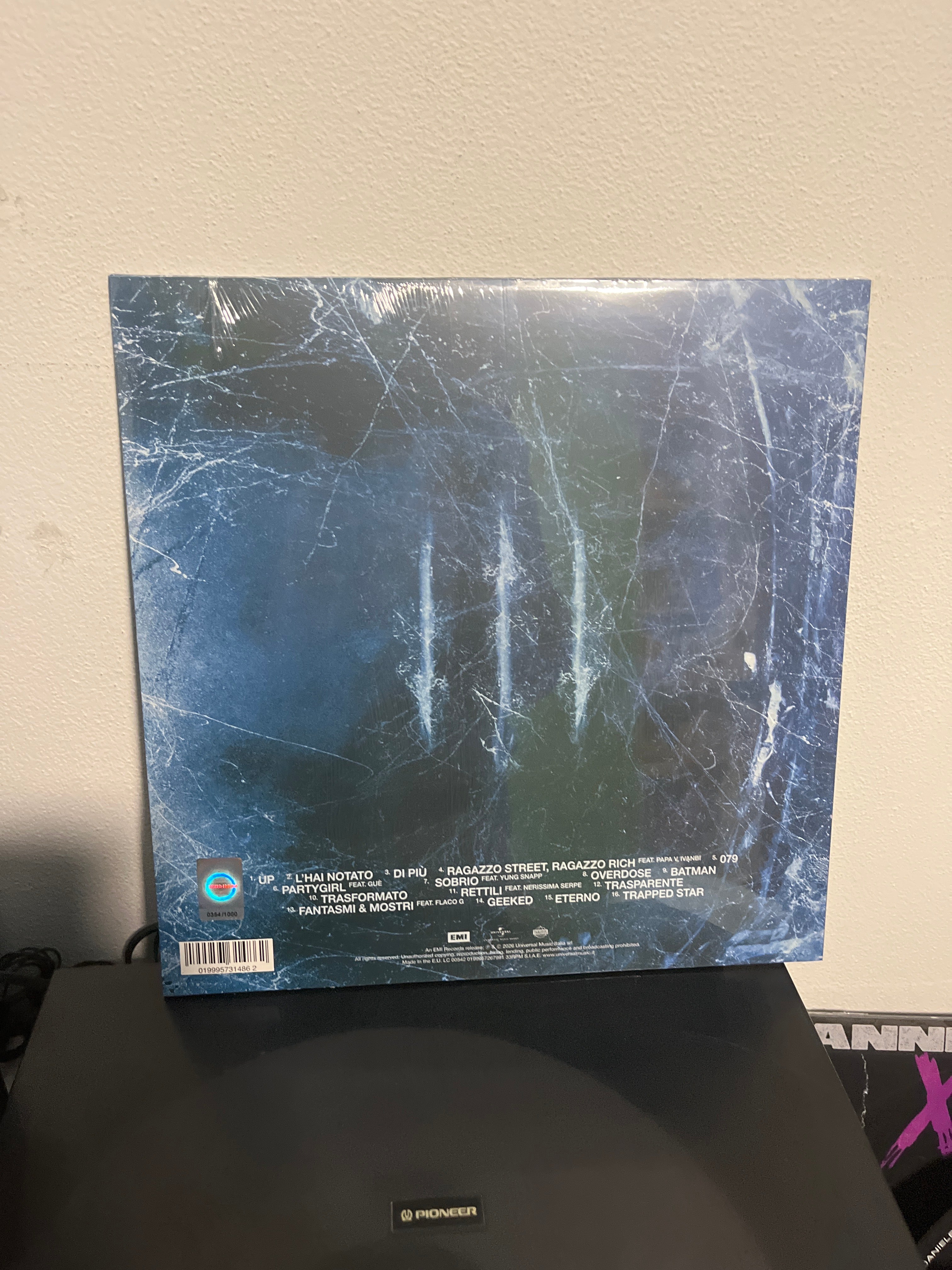 Mario 3, autografato (Low red)