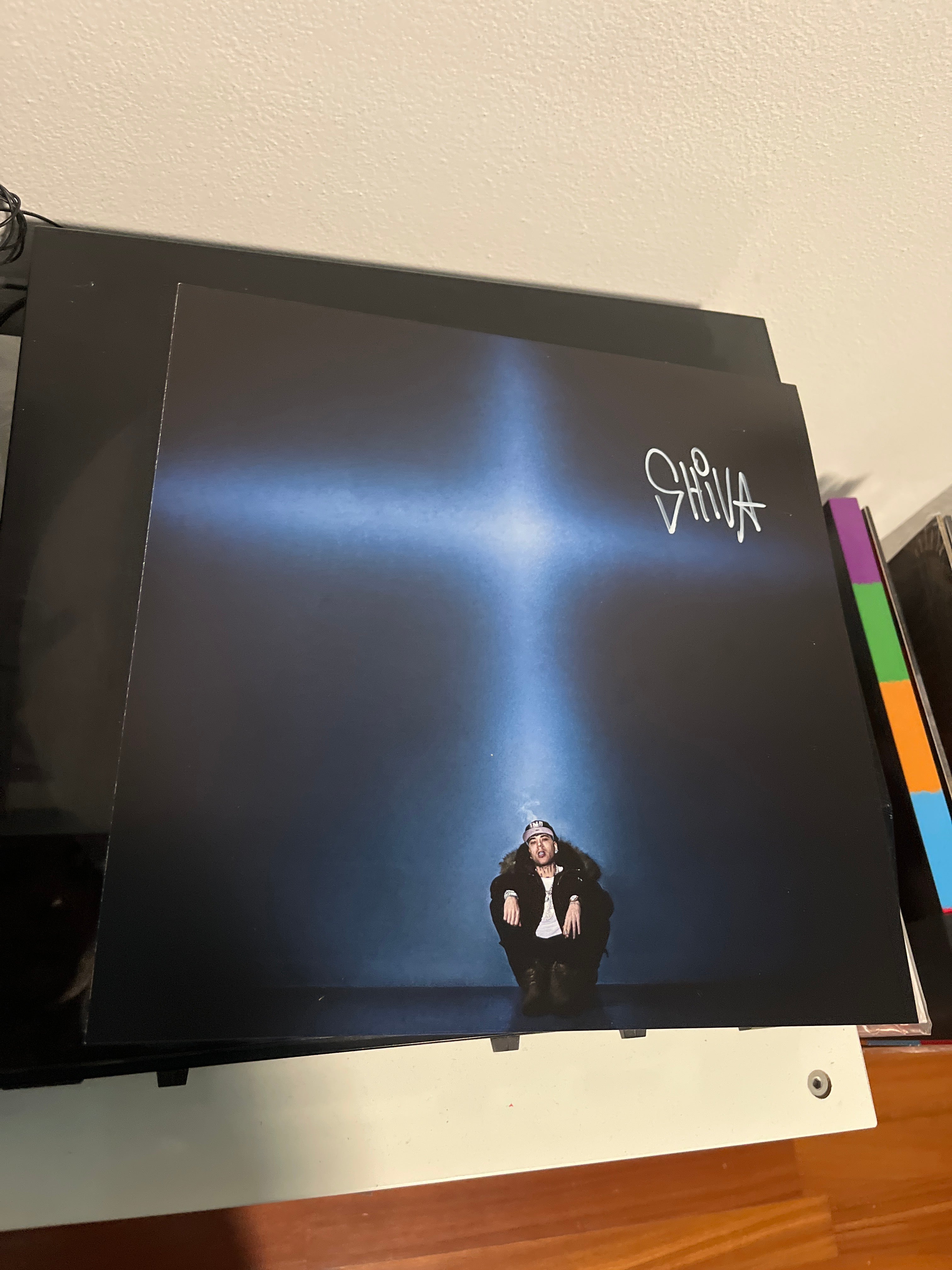 Vangelo, autografato, blu (Shiva)