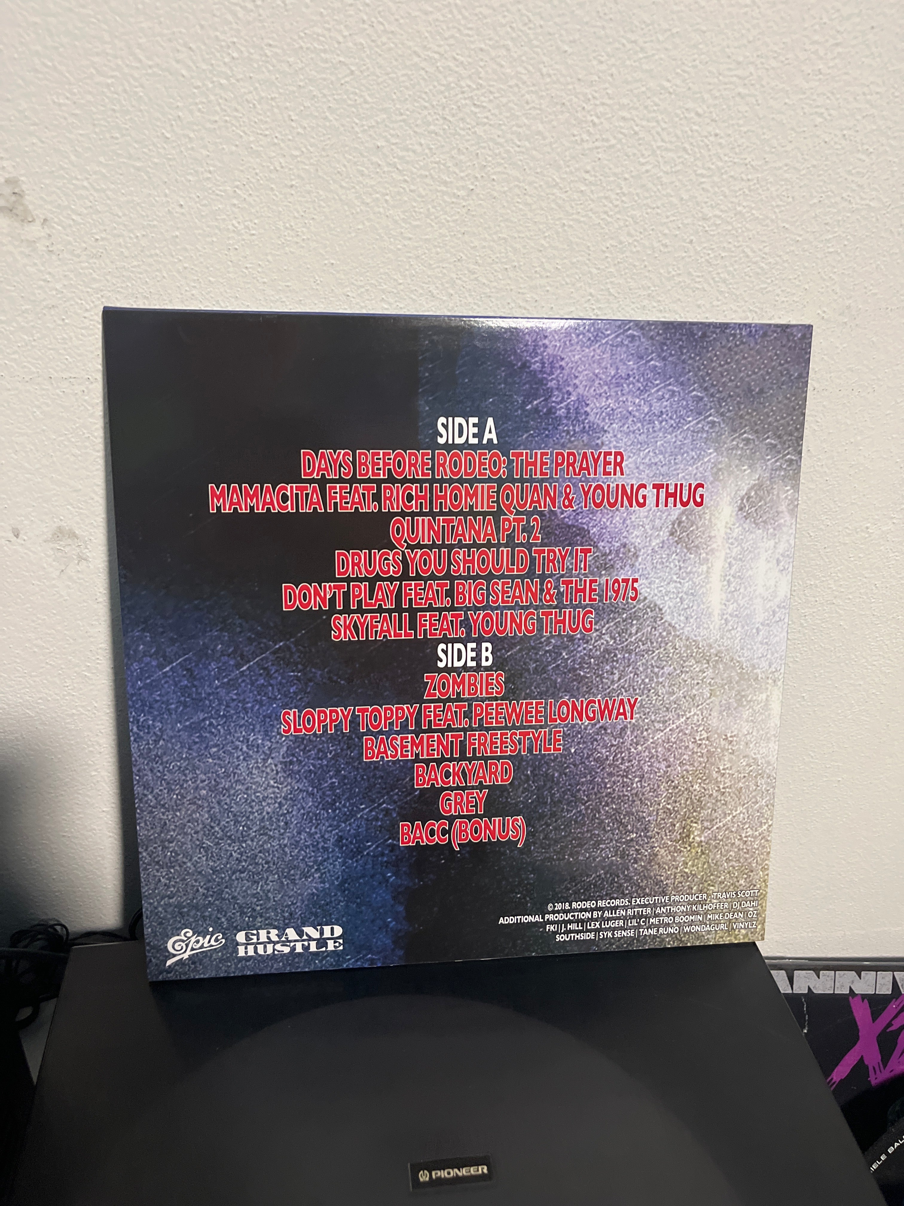 Days before rodeo (Travis scott)