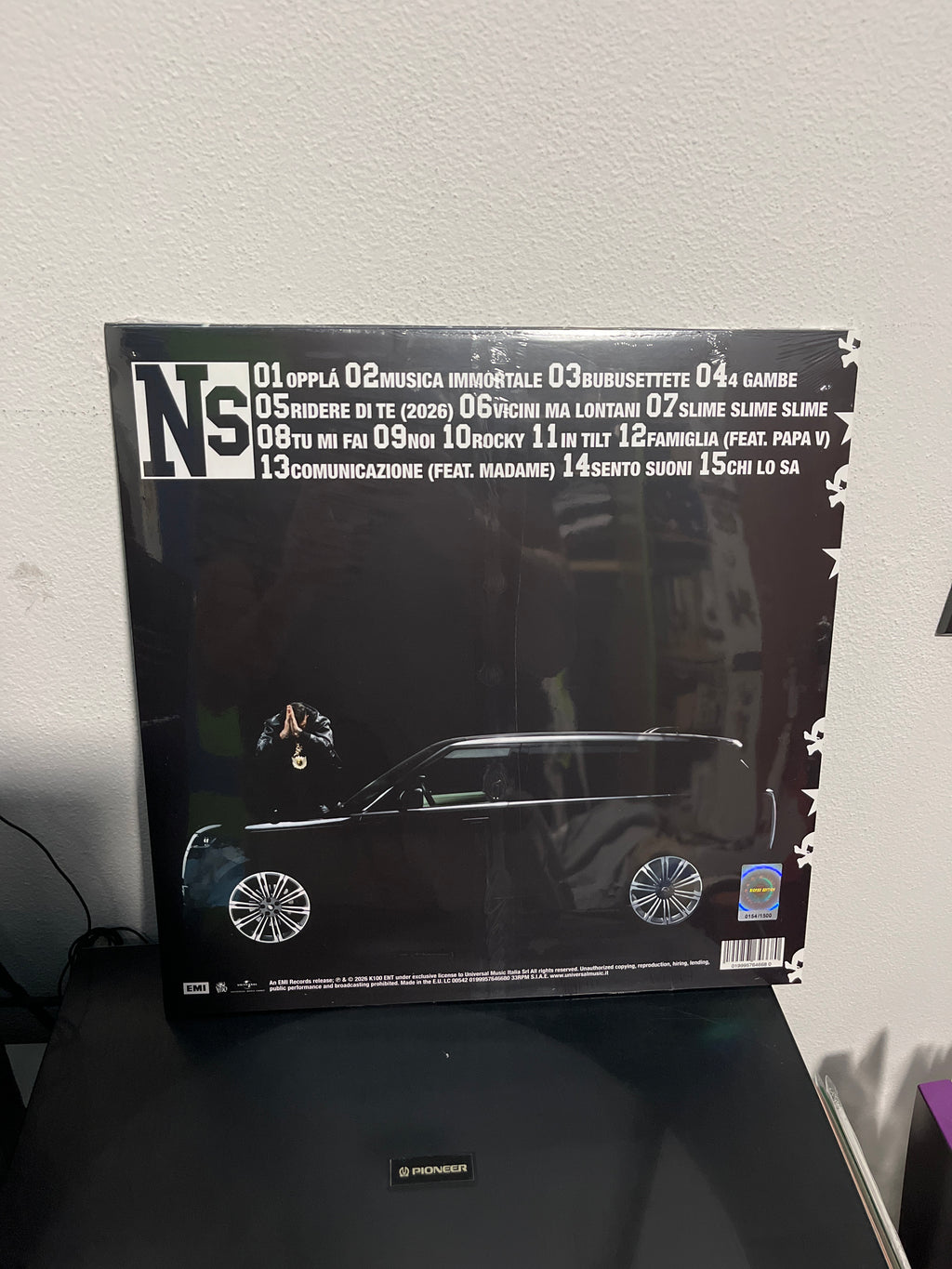 Nerissima, autografato (Nerissima serpe)