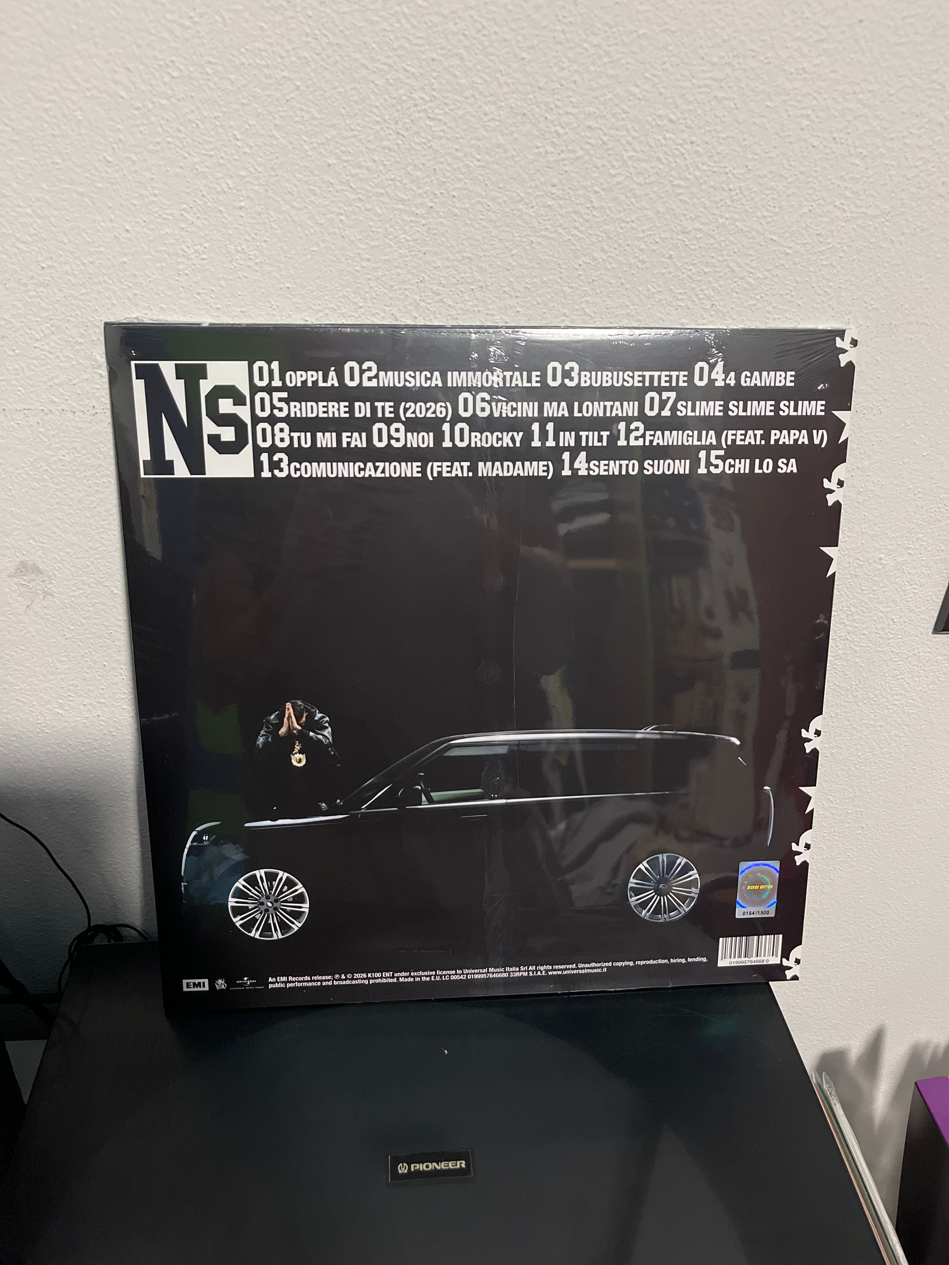 Nerissima, autografato (Nerissima serpe)