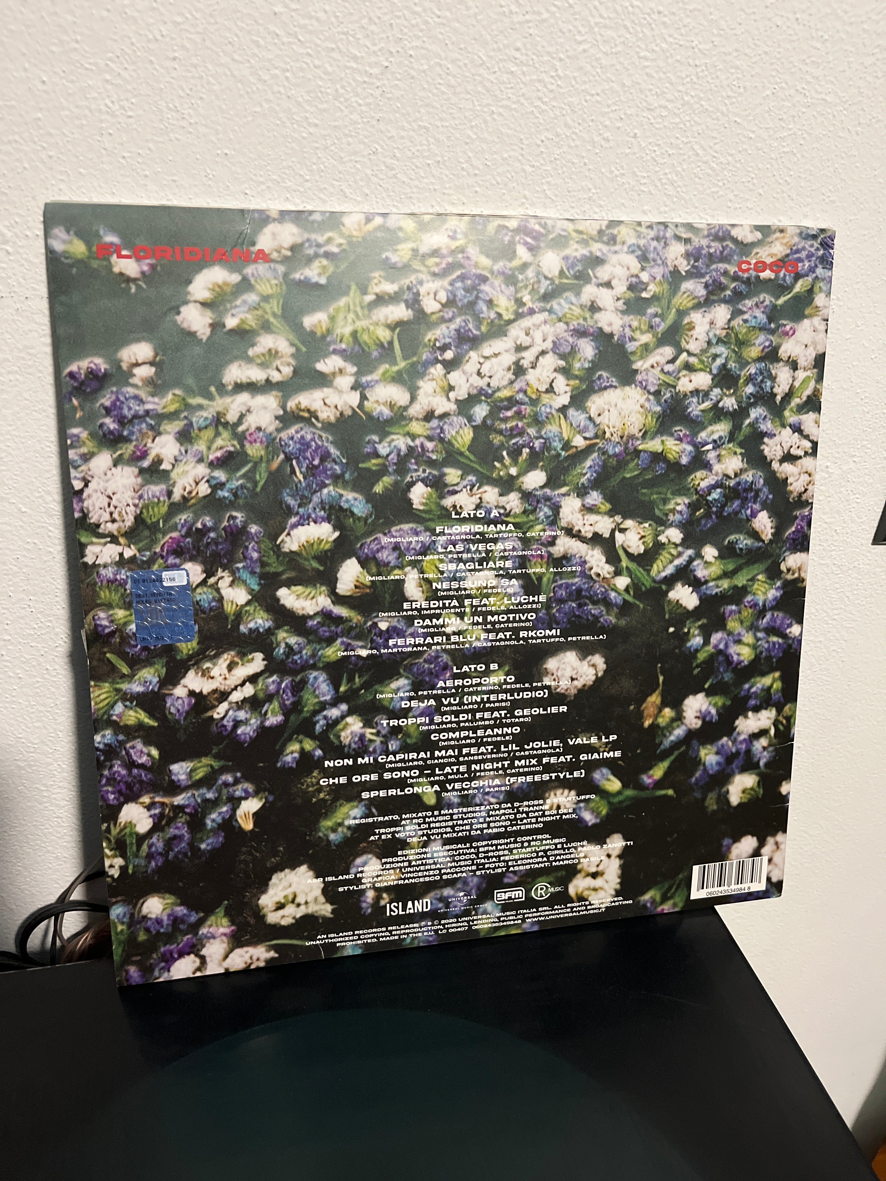 Floridiana, autografato (Coco)