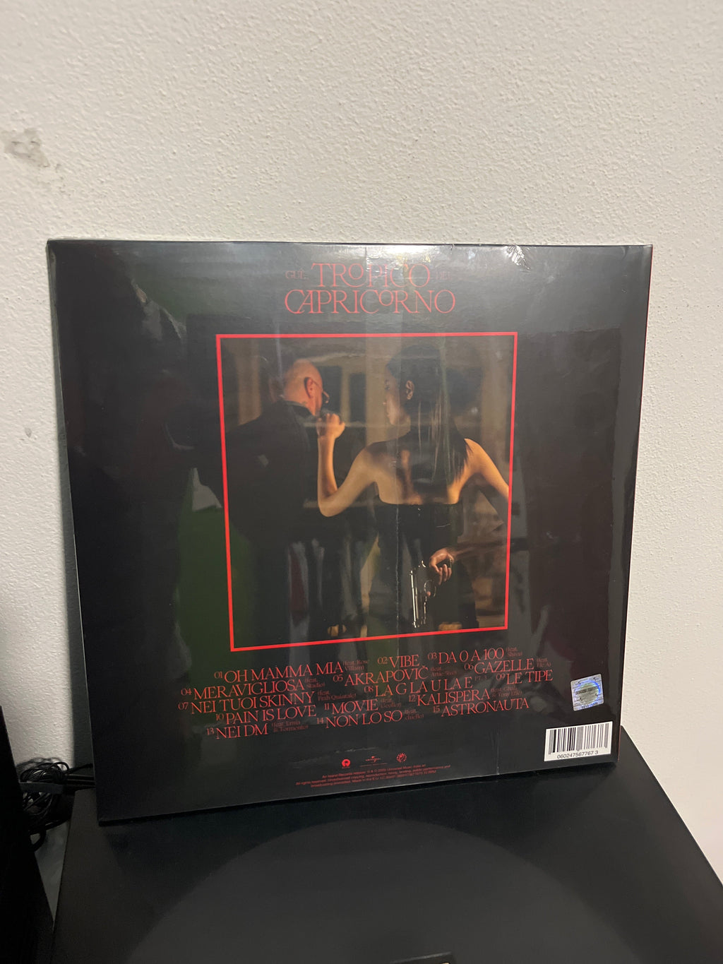 Tropico del capricorno, autografato rosso (Guè)