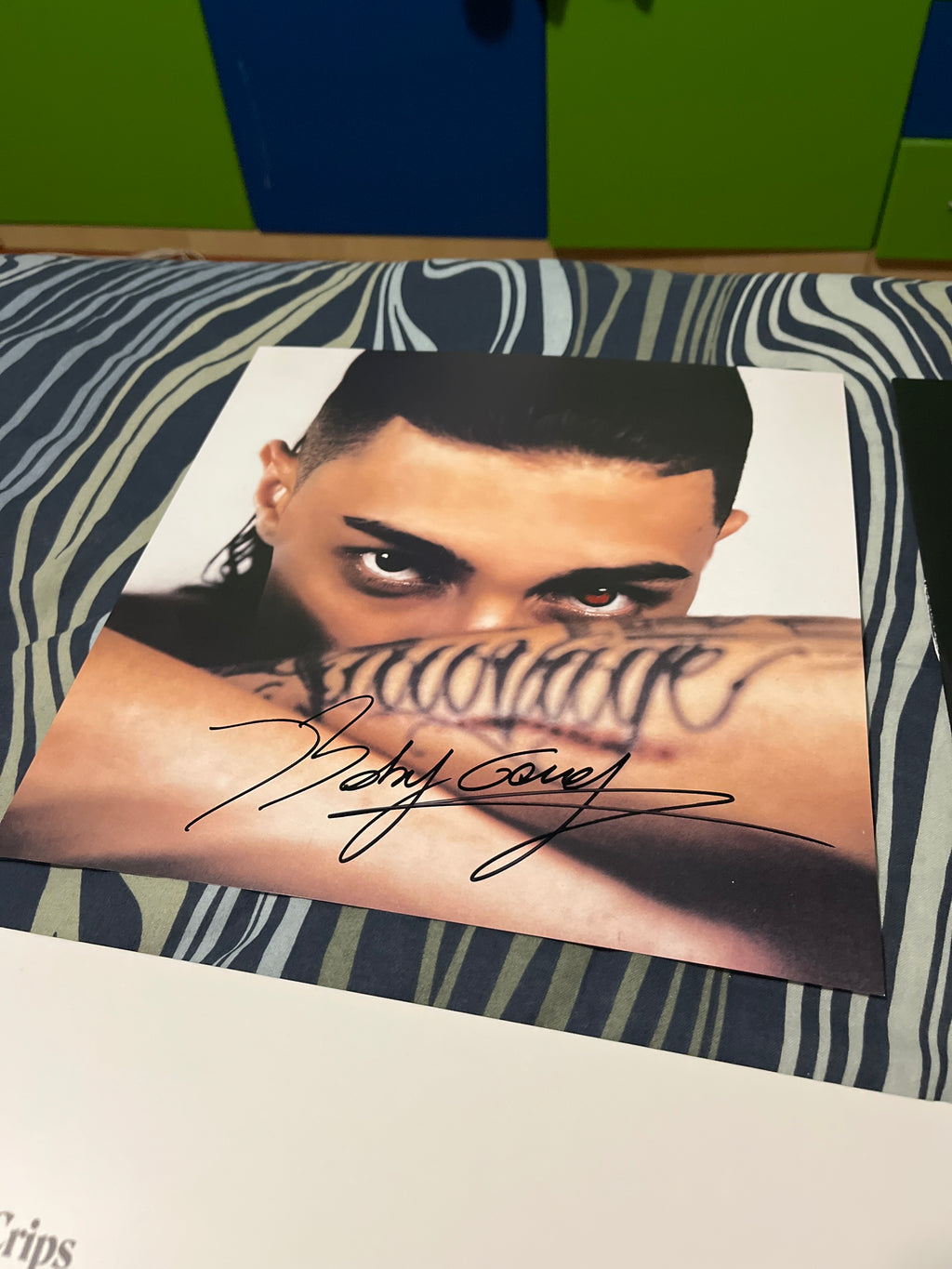 L’angelo del male, autografato (Baby gang)