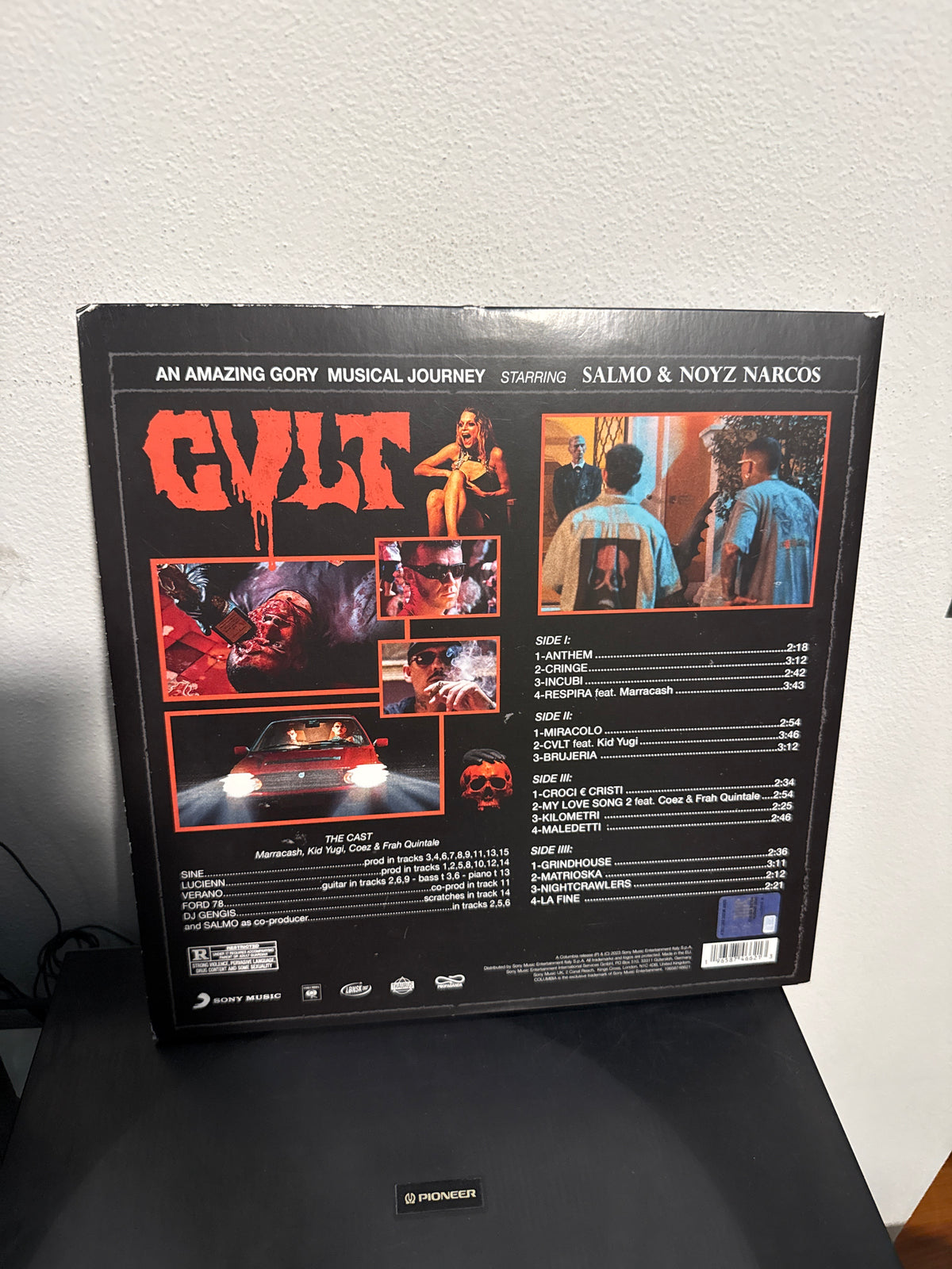 CVLT, autografato, seghettato (Salmo, Noyz narcos)