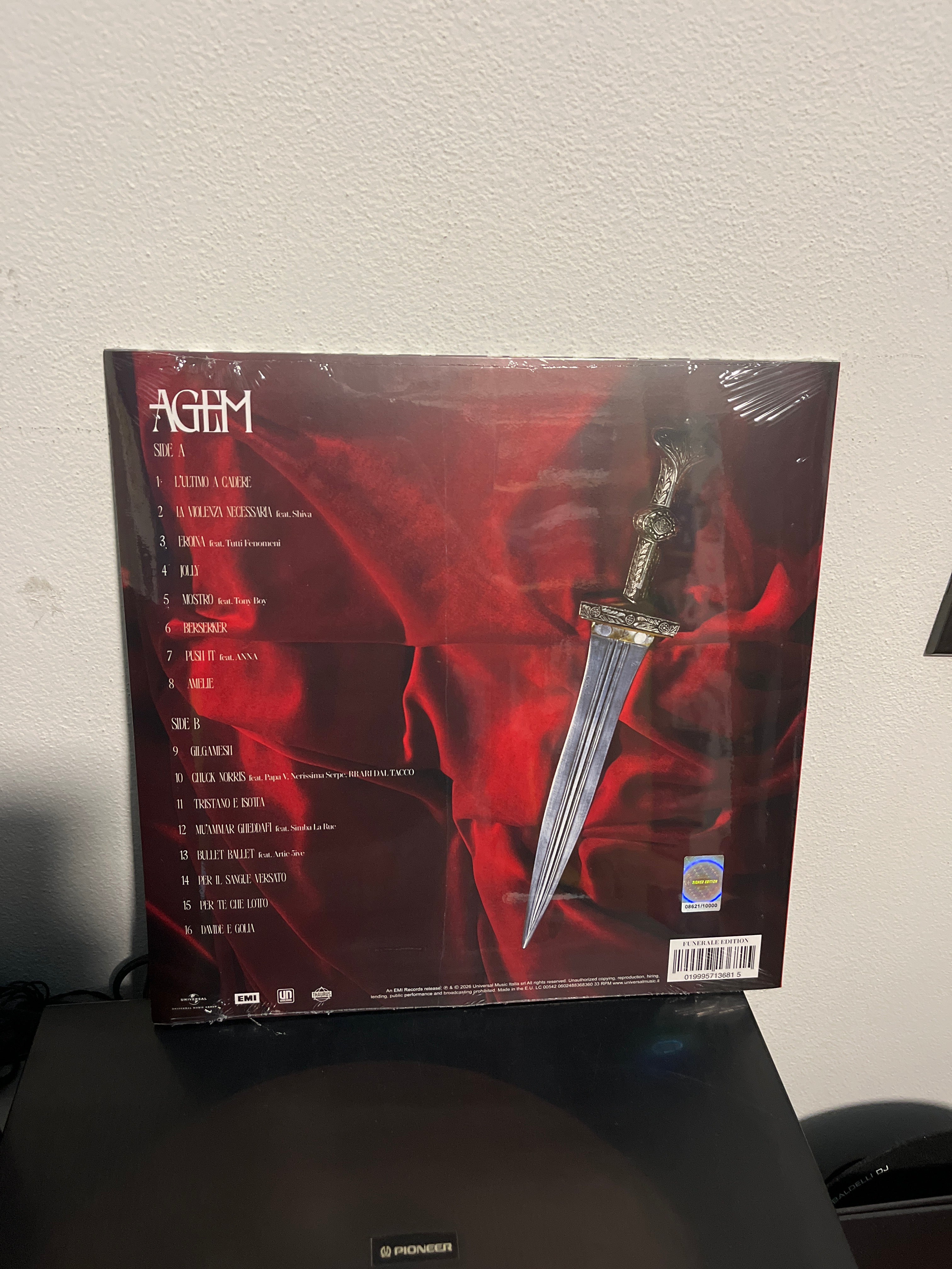 Anche gli eroi muoiono, autografato (Kid yugi)