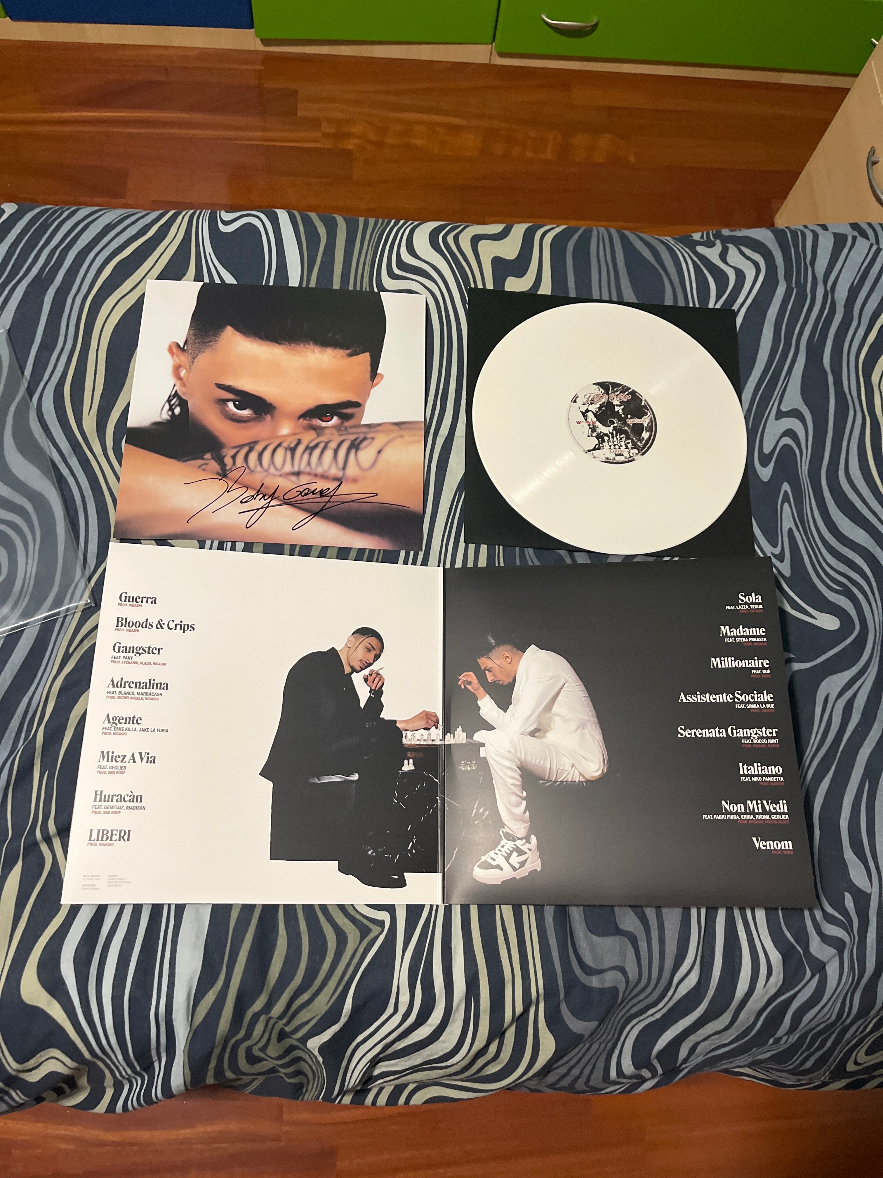 L’angelo del male, autografato (Baby gang)