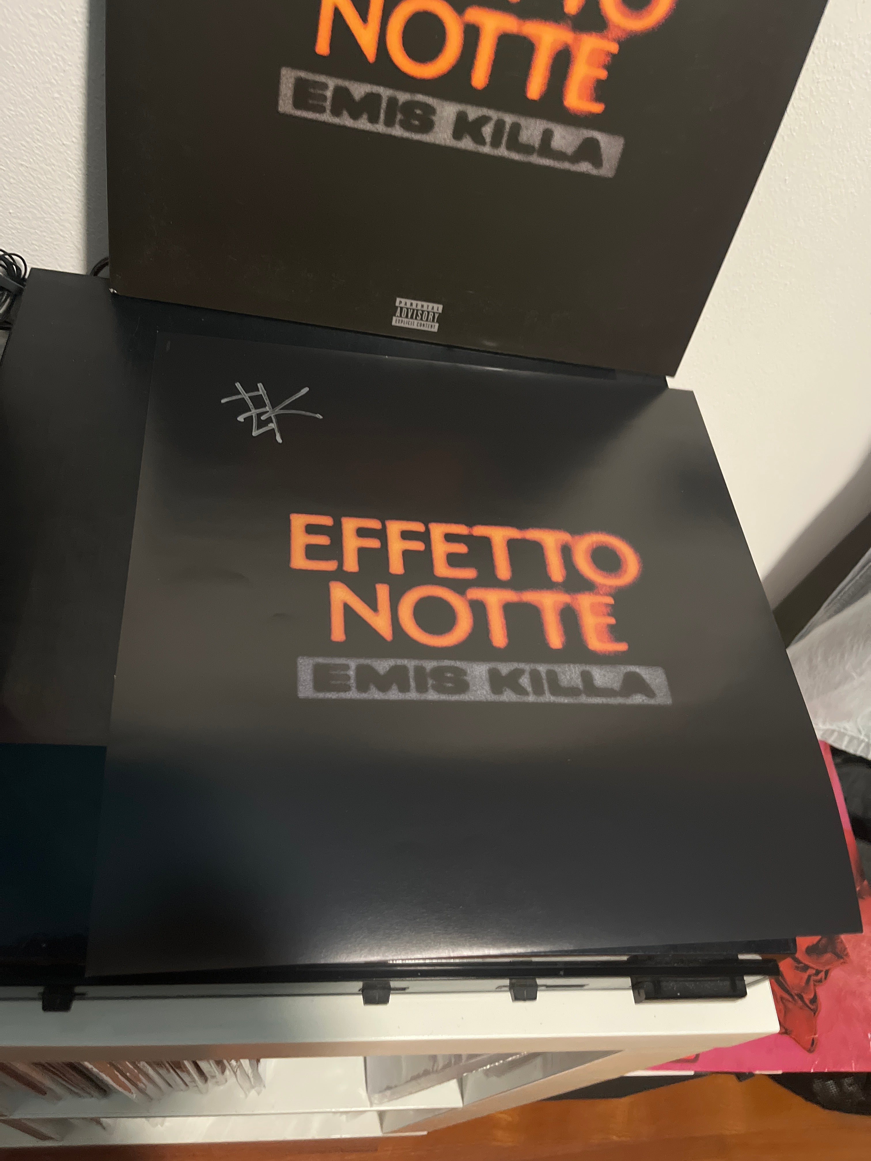 Effetto notte, autografato (Emis killa)