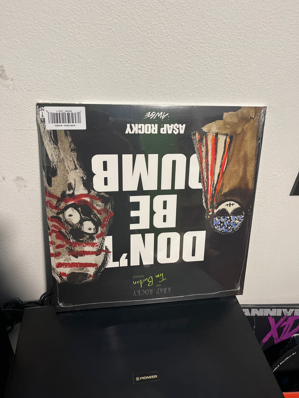 Don’t be dumb, autografato , cover alternativa (Asap rocky)