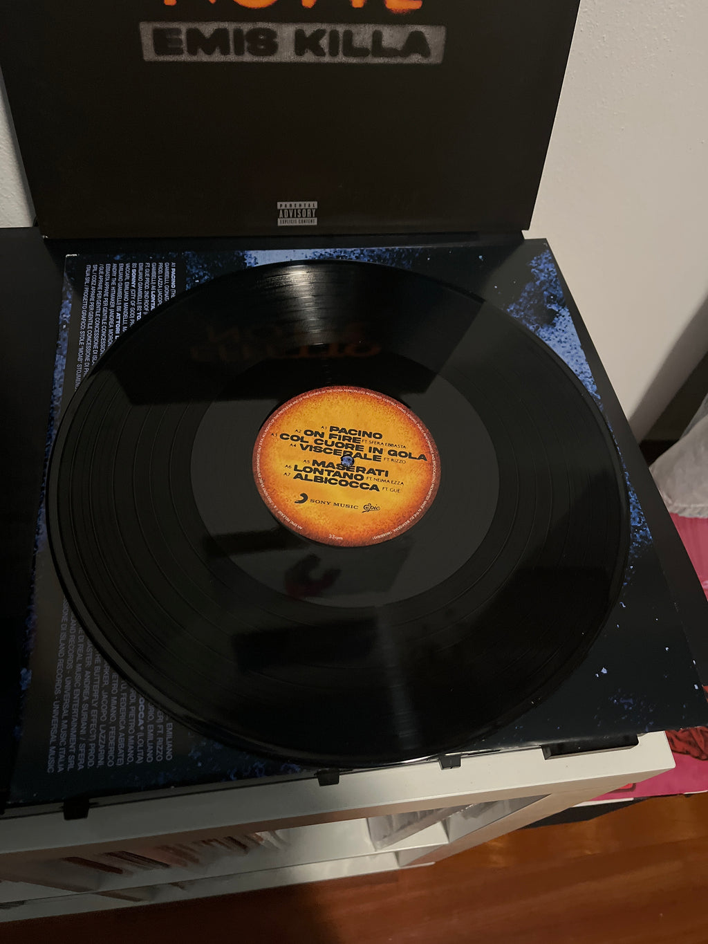 Effetto notte, autografato (Emis killa)