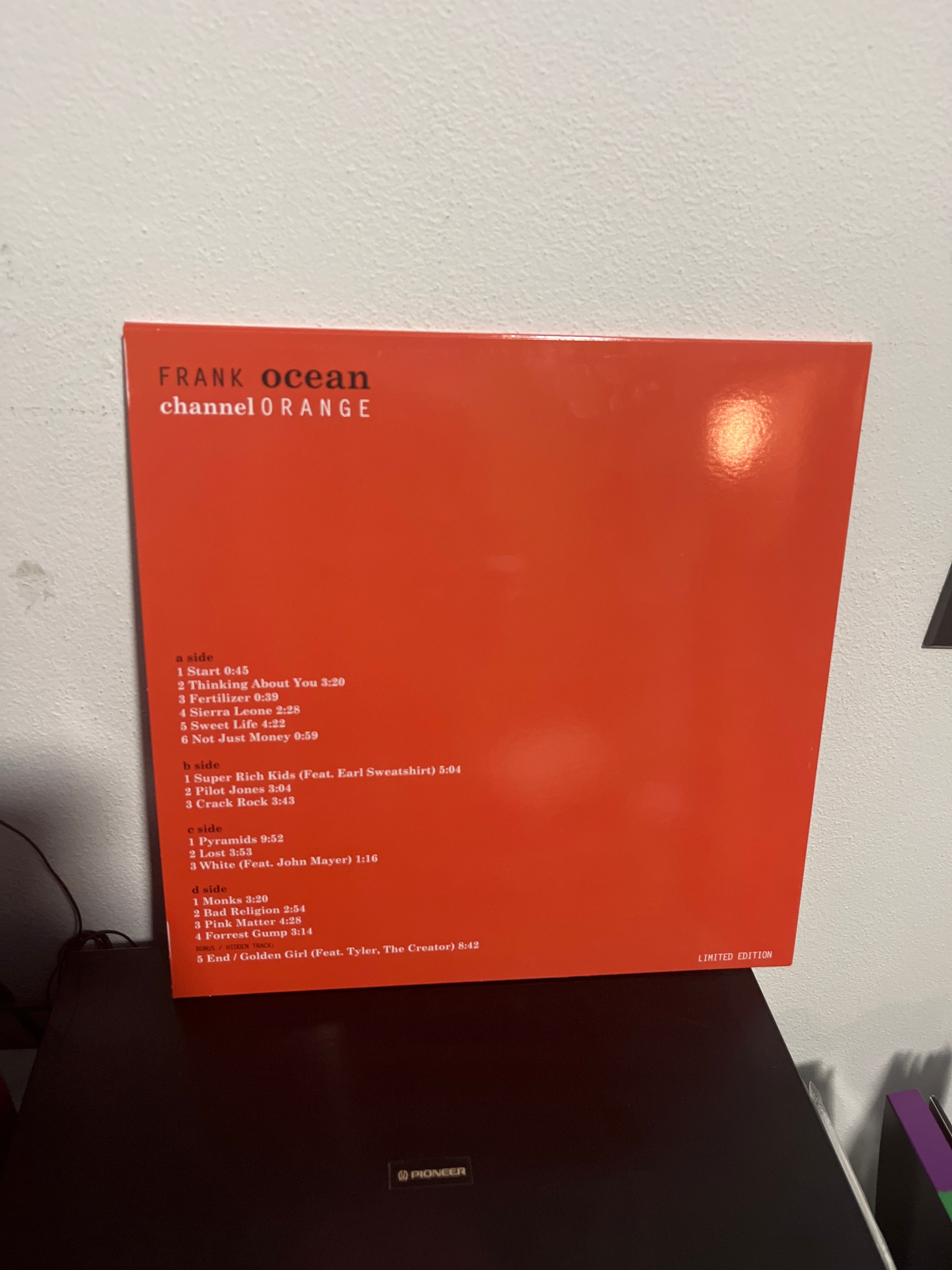 Channel orange (Frank ocean)