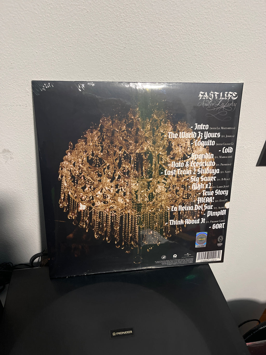 Fastlife 5, autografato, cover alternativa (Guè)