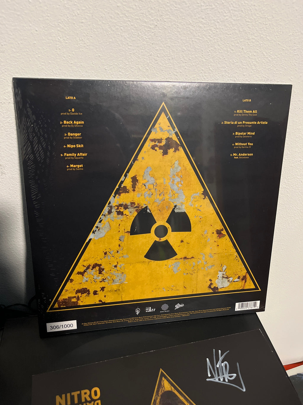 Danger, autografato (Nitro)