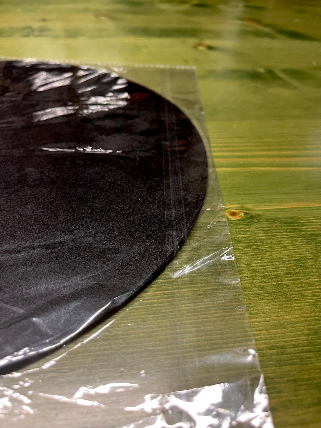 Tappetino in feltro antistatico per giradischi