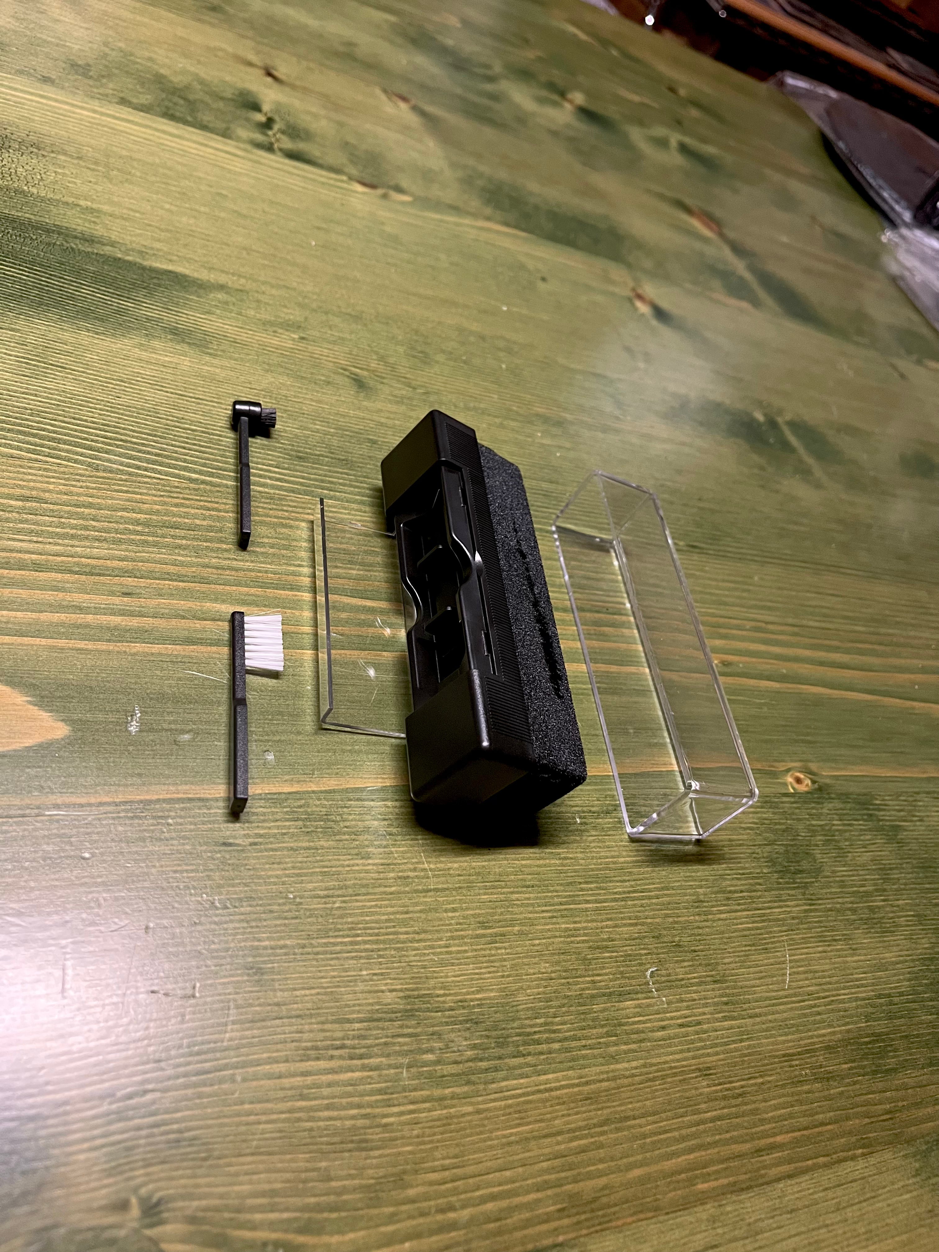 Set di pulizia antistatico 3 in 1 per vinili e puntina